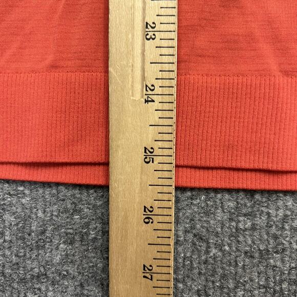 Lululemon Shirt Womens size 12 Orange Swiftly Tech Short Sleeve Scoop Seamless - Picture 5 of 7